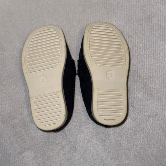 Cat & Jack Boys‎ Navy Blue Loafers Size 5 Toddler Casual Slip On Shoes - Picture 3 of 5